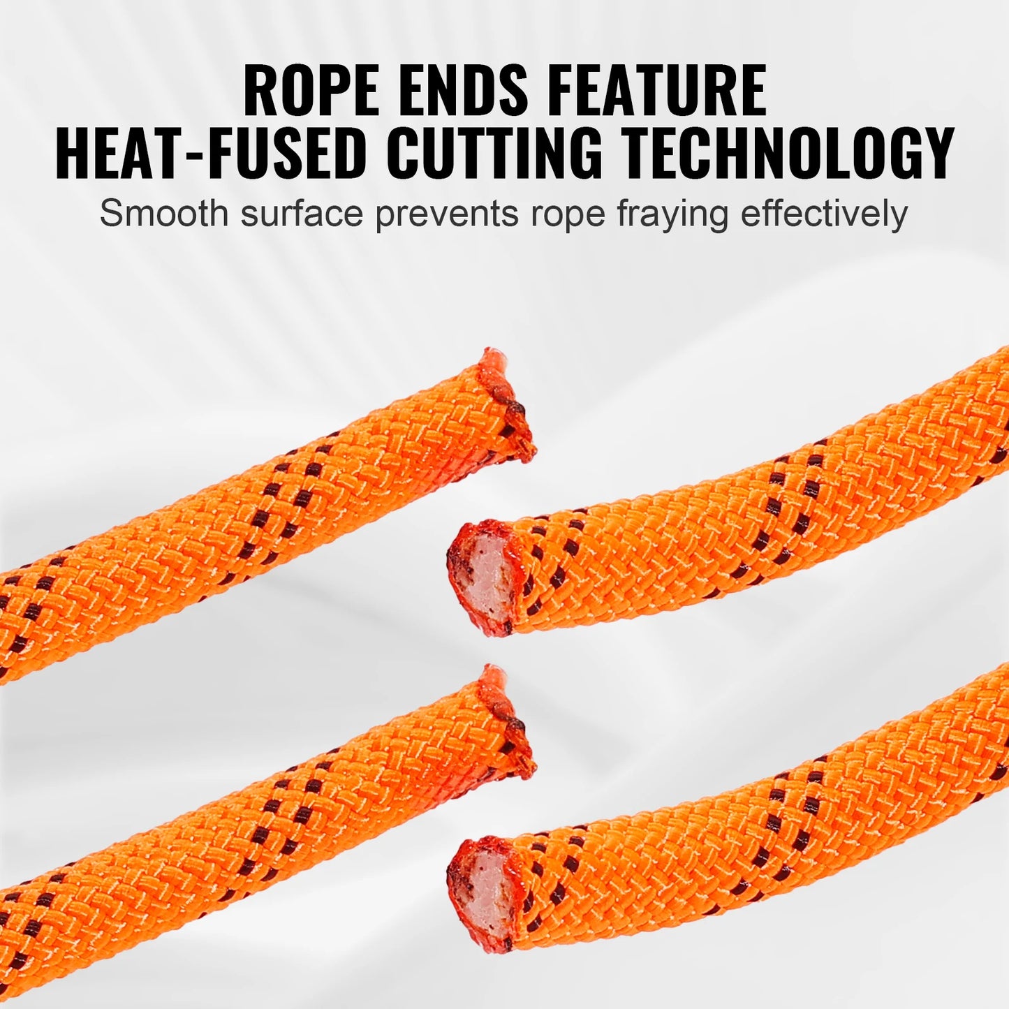 SucceBuy 120ft Dual-Weave Polyester Cord 3/8 in, 48-Strand Multi-Use Rope