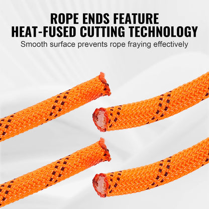 SucceBuy 120ft Dual-Weave Polyester Cord 3/8 in, 48-Strand Multi-Use Rope