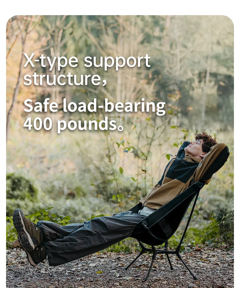 Naturehike Ultralight Folding Camping Chair 200kg load