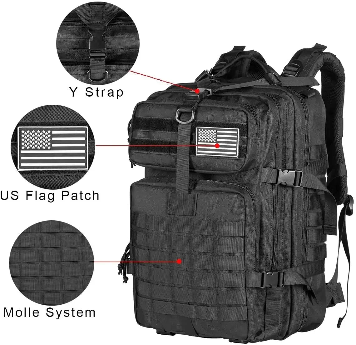 45L Tactical Backpack