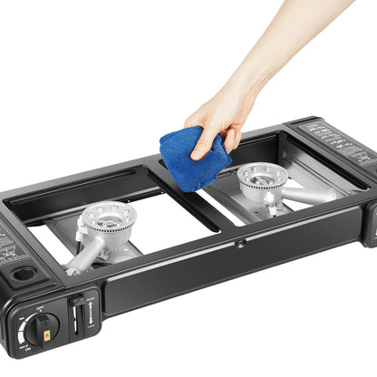 Double Head Barbecue Gas stove