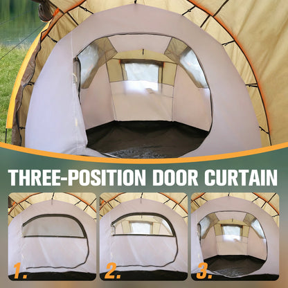 Oxford 2-Person Backpacking Tent Windproof Lightweight, Rainproof, Waterproof