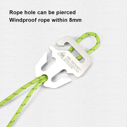 5&10Pcs Camping Tent Cord Rope Fastener