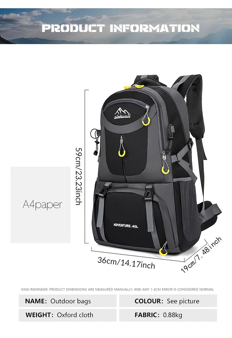 1Large Capacity Outdoor Backpack
