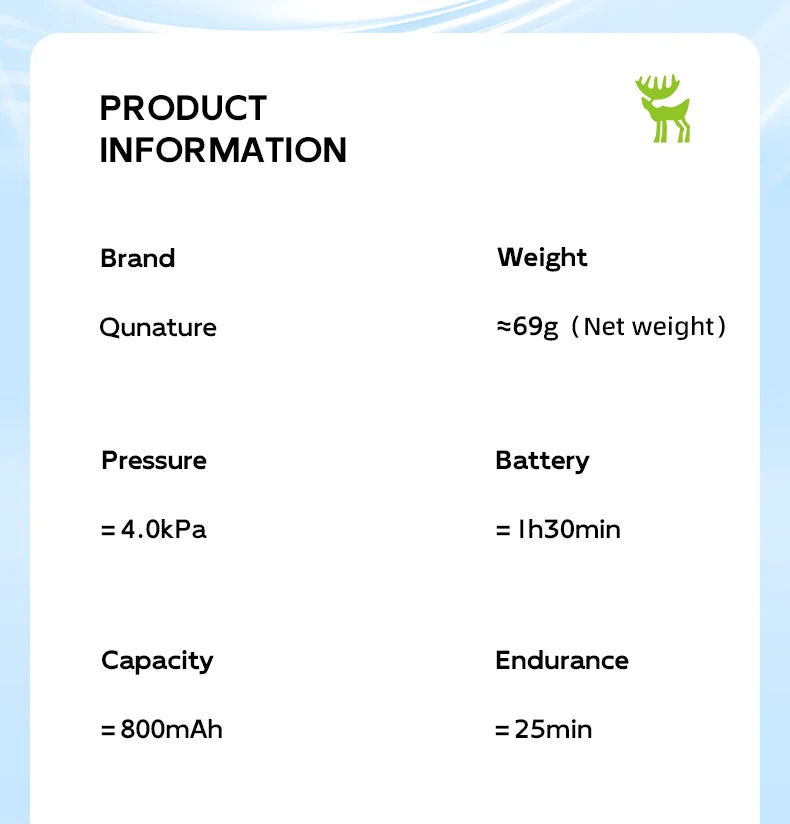 Qunature Multifunctional Electric Air Pump