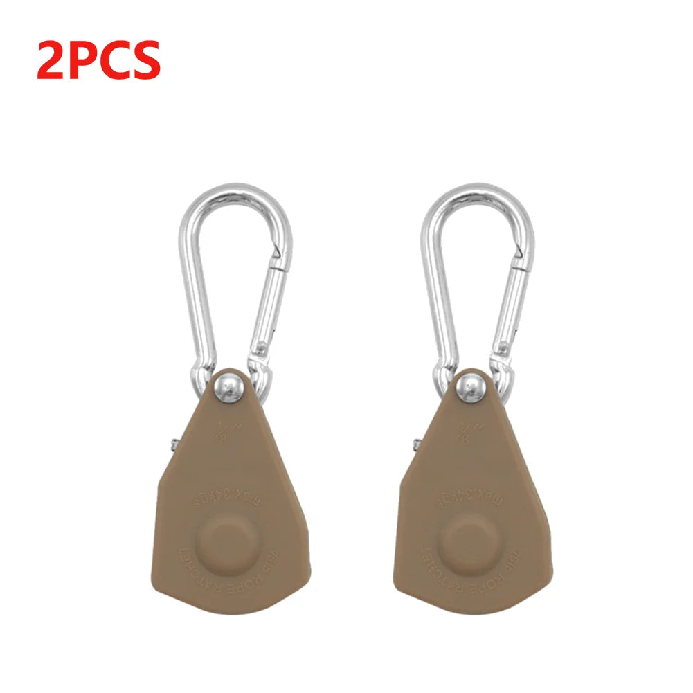 2pcs Rope Buckle Tightener Heavy Duty