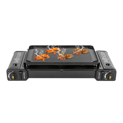 Double Head Barbecue Gas stove