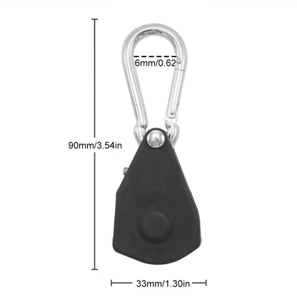 2pcs Rope Buckle Tightener Heavy Duty