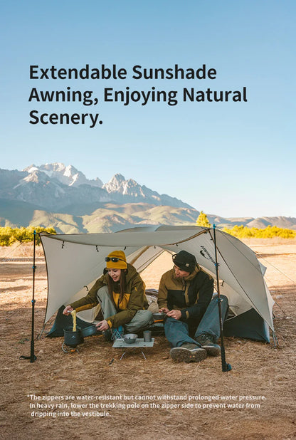 Naturehike Mongar UL 1Person Ultralight Camping Tent, Double Layer, Waterproof