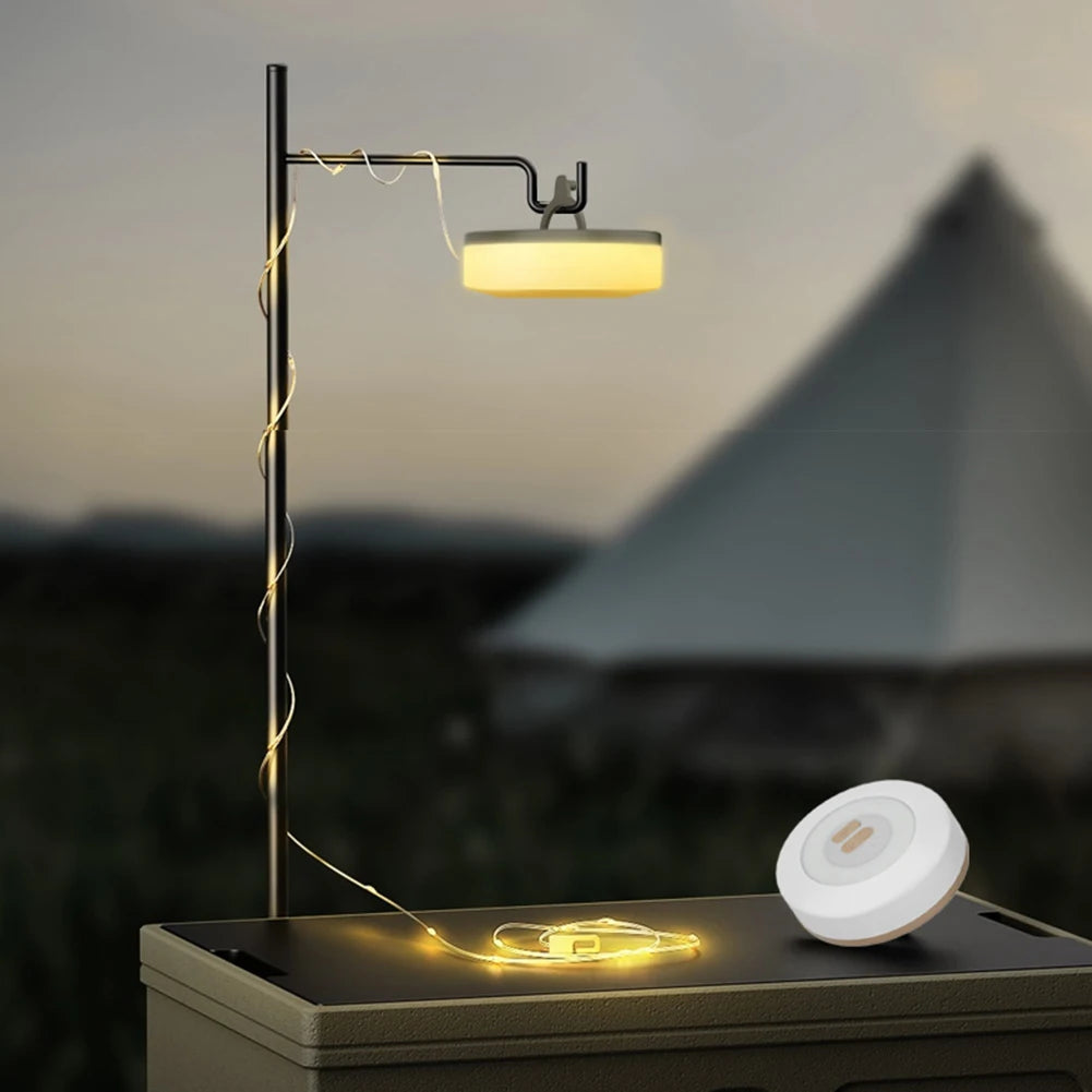 LED Camping Fairy Lights, 7 Lighting Modes 200LM,1800Mah