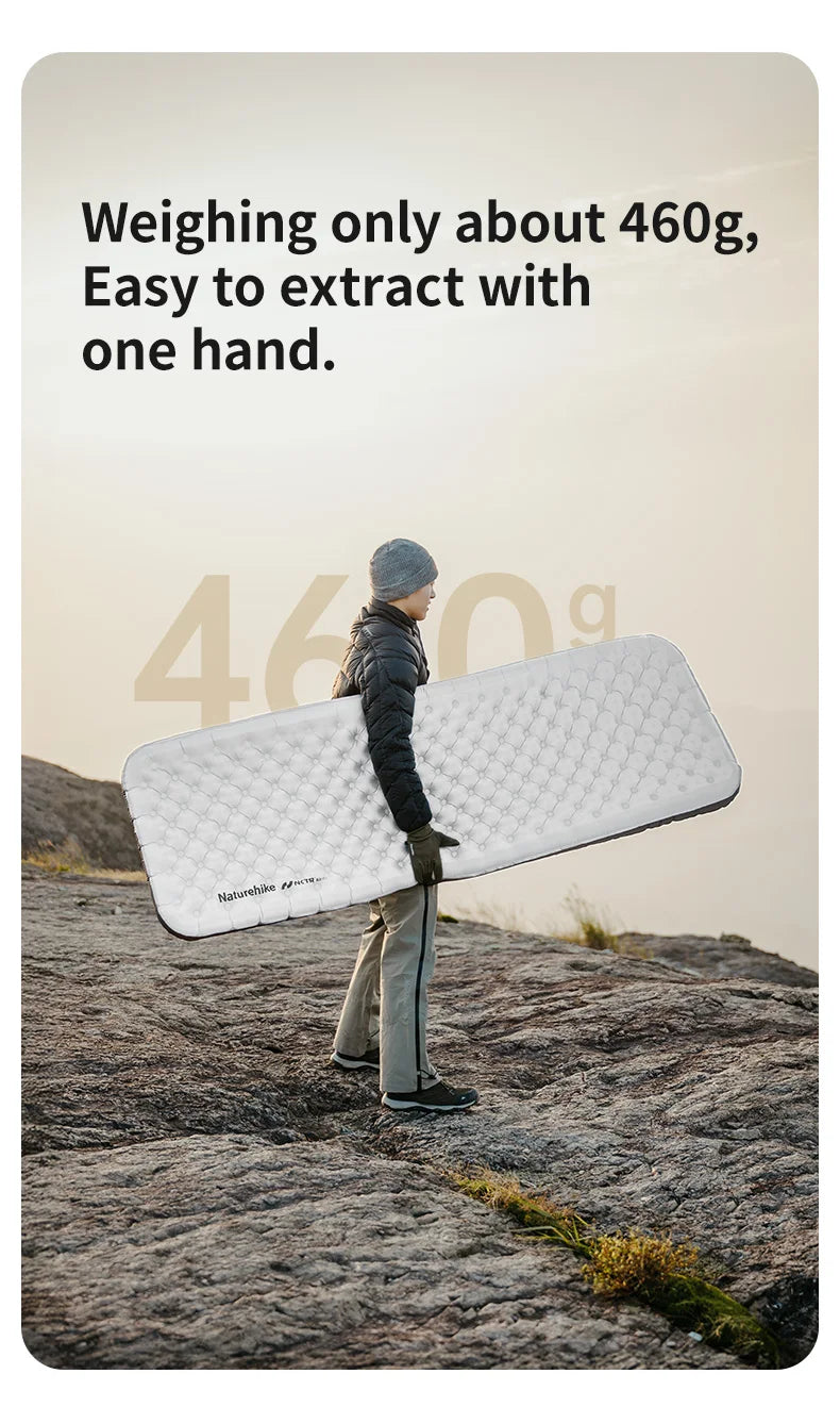 Naturehike R6.5 Air Mattress 10cm Thickened Ultralight Sleeping Pad