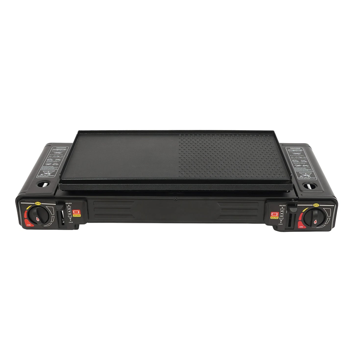 2in1 2-Burner Portable Camping Stove