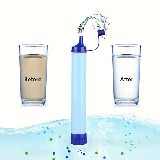 Straw-type water purifier