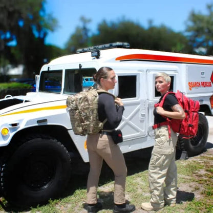 Luminary Tactical Trauma Kit Fully Stocked First Aid Kit Backpack EMS/EMT First Responder Medical Bug Out Bag for Preppers Prof