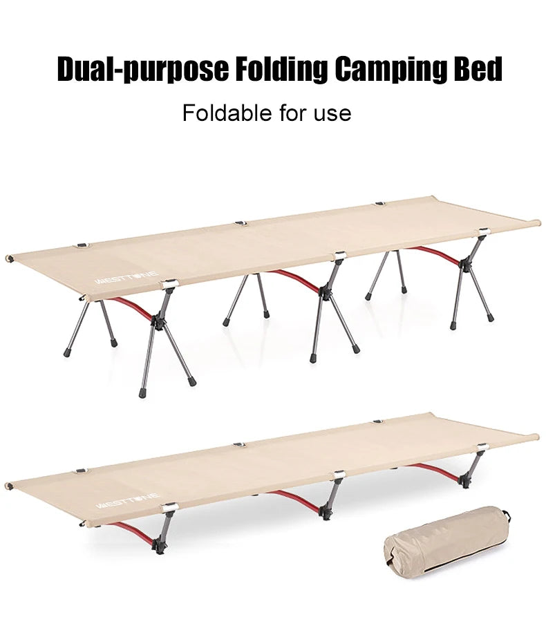 WESTTUNE Ultralight Aluminum Alloy Sleeping Cot