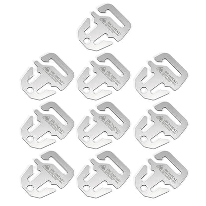 5&10Pcs Camping Tent Cord Rope Fastener