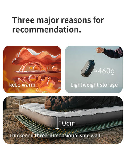 Naturehike R6.5 Air Mattress 10cm Thickened Ultralight Sleeping Pad