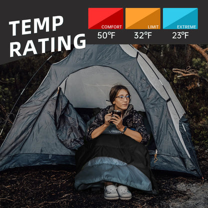 BISINNA Outdoor Camping Sleeping Bag Ultralight Waterproof