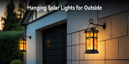 2 Pack Solar Flame LED Lights, 2 Modes