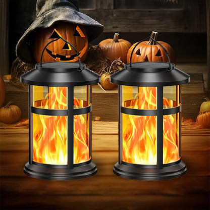 2 Pack Solar Flame LED Lights, 2 Modes