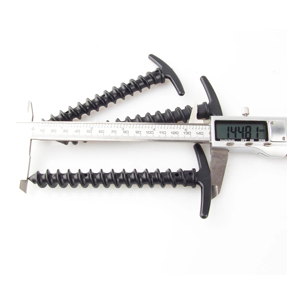10pcs Camping Peg Screw Stakes