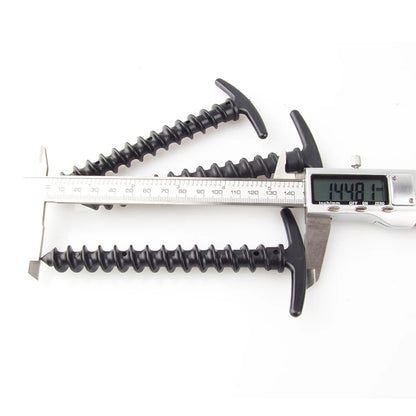 10pcs Camping Peg Screw Stakes