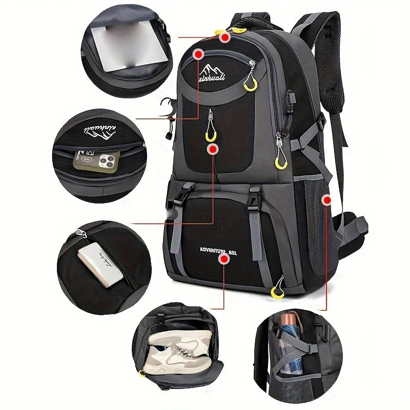 1Large Capacity Outdoor Backpack