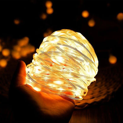 LED Camping Fairy Lights, 7 Lighting Modes 200LM,1800Mah