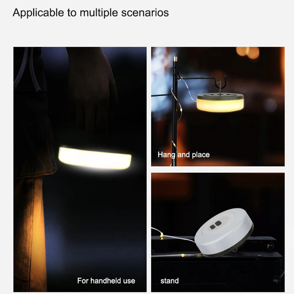 LED Camping Fairy Lights, 7 Lighting Modes 200LM,1800Mah
