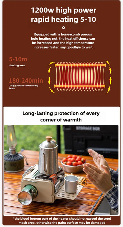 Outdoor Mini Heating Gas Stove