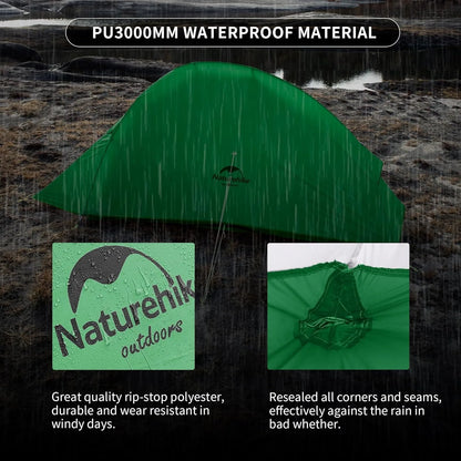 Naturehike Cloud Up 2 Person Camping Tent Waterproof Ultralight 3-4 Season Outdoor Hiking Backpacking Shelter