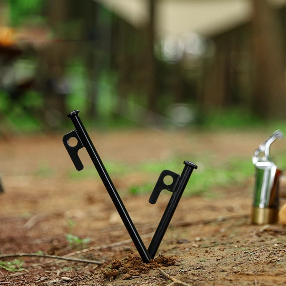 4 & 8 Pcs Forged Steel Ten Stakes
