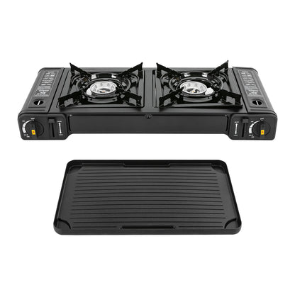 Double Head Barbecue Gas stove
