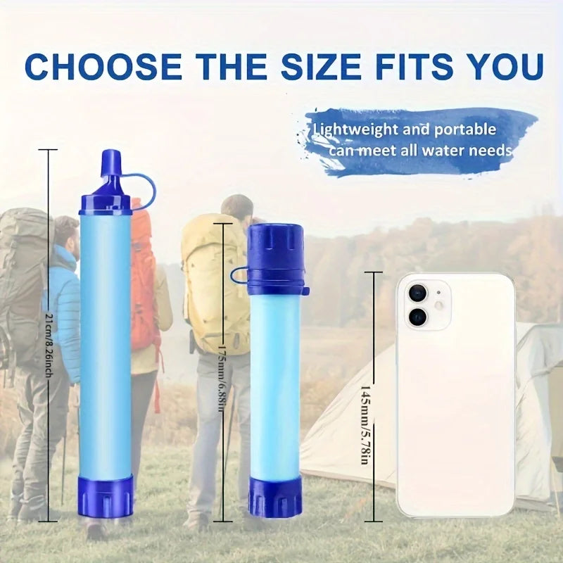 Straw-type water purifier
