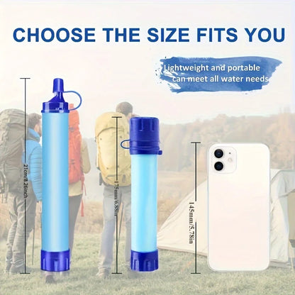 Straw-type water purifier