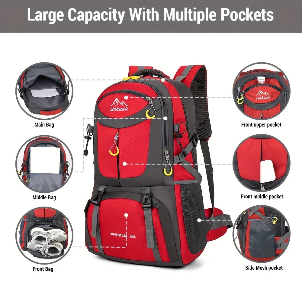 1Large Capacity Outdoor Backpack