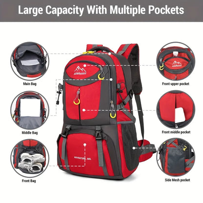 1Large Capacity Outdoor Backpack