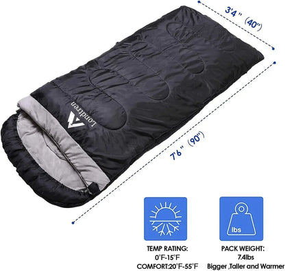 Large 0 Degree Sleeping Bag
