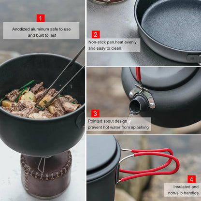 Camping Cookware Set