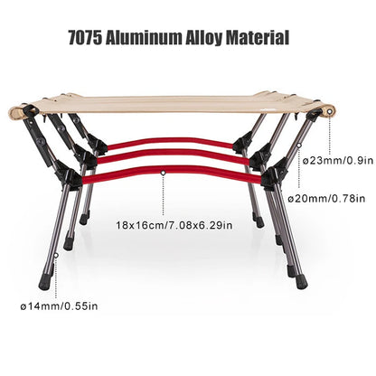 WESTTUNE Ultralight Aluminum Alloy Sleeping Cot