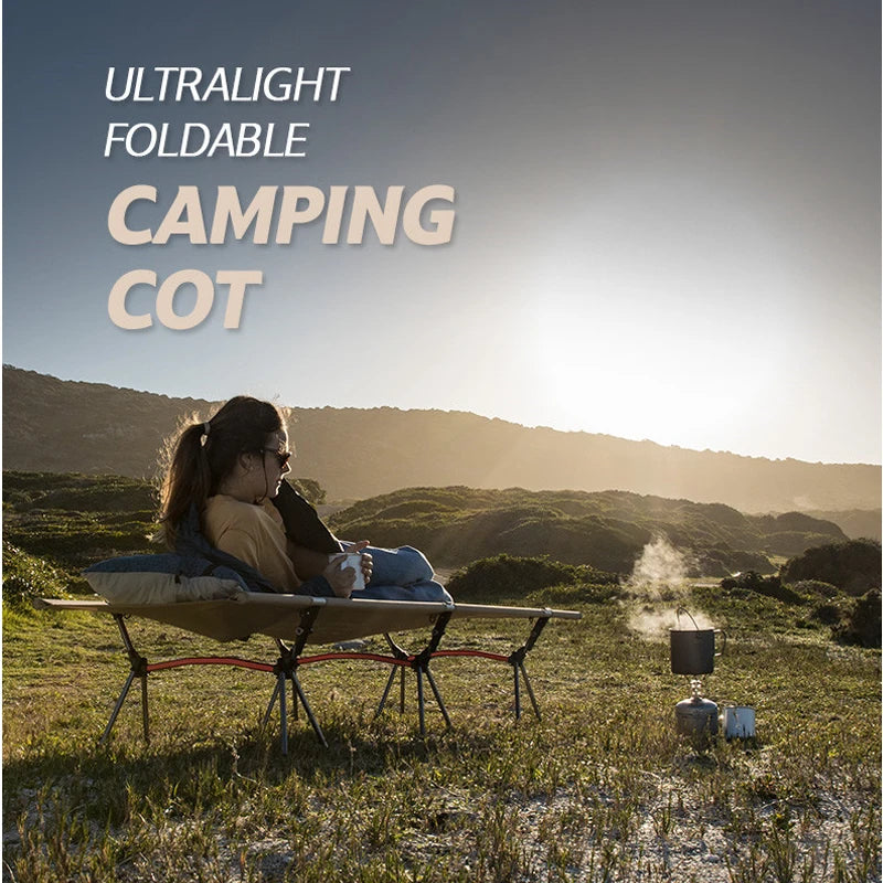 WESTTUNE Ultralight Aluminum Alloy Sleeping Cot