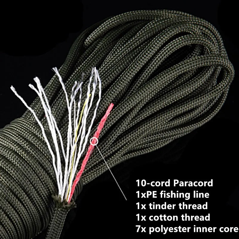 550 10-Core Paracord 4mm Outdoor Camping