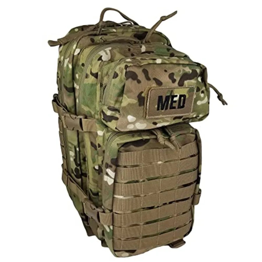 Luminary Tactical Trauma Kit Fully Stocked First Aid Kit Backpack EMS/EMT First Responder Medical Bug Out Bag for Preppers Prof