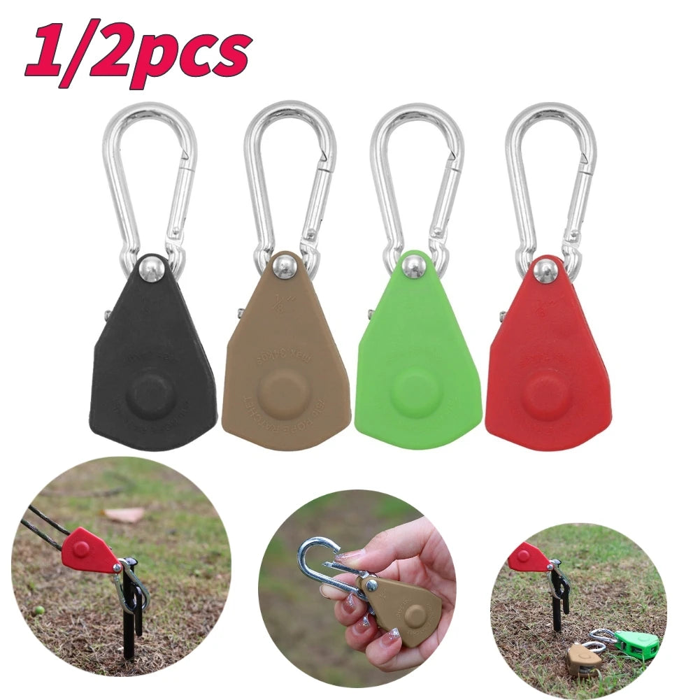 2pcs Rope Buckle Tightener Heavy Duty