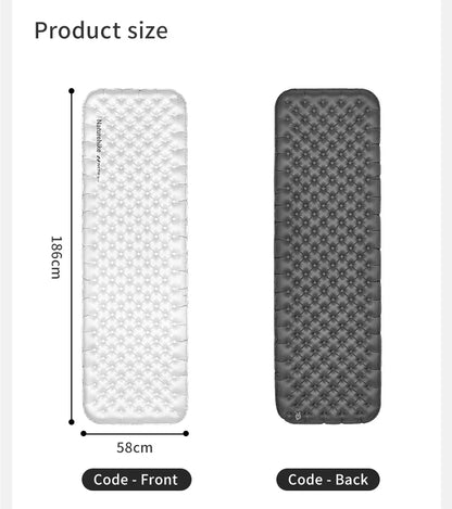 Naturehike R6.5 Air Mattress 10cm Thickened Ultralight Sleeping Pad